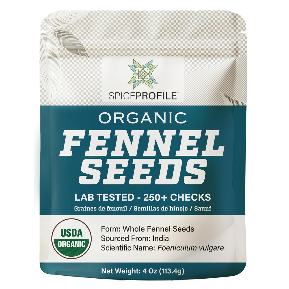 Spice Profile fennel seeds whole in resealable pouch for fresh cooking