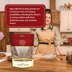 Spicy World caraway seeds add depth to roasted vegetables and stews.