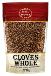 Spicy World whole cloves bulk bag ready for cooking and baking aromas.