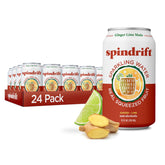 Spindrift Ginger Lime Mule can served ice cold for crisp refreshment