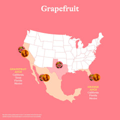 Spindrift Grapefruit pour into a glass, ready to enjoy