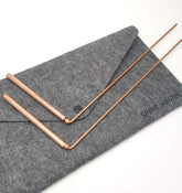 Spirit Hunter copper dowsing rods set for locating water, metals, or hidden items.