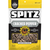 Spitz Sunflower Seeds cracked pepper 16 oz bag for on-the-go fuel.