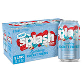 Splash Refresher Rocket Freeze can with bold fizz for on-the-go hydration.