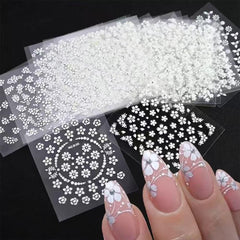 SPLOCUDU nail decals applied easily for quick DIY nail art