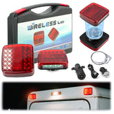 SPNANMA wireless trailer lights with magnetic base for fast, tool-free mounting.