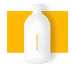 SpoiledChild collagen pineapple bottle pour for daily beauty support.