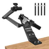 SporGain lawn mower blade sharpener front view for precise blade alignment