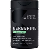 Sports Research Berberine liquid softgel pour bottle supports simple daily metabolic routine