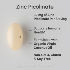 Sports Research zinc picolinate capsules close-up for high-potency daily use