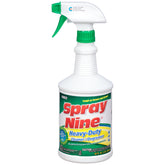 Spray Nine heavy-duty cleaner bottle tackles tough grime quickly.