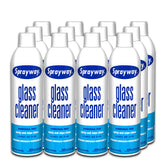 Sprayway Glass Cleaner foaming spray delivers streak-free shine on glass surfaces