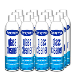 Sprayway Glass Cleaner foaming spray delivers streak-free shine on glass surfaces
