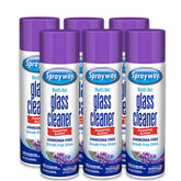 Sprayway Glass Cleaner lavender bottle for streak-free shine