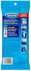 Sprayway Glass Cleaner Wipes resealable package maintains moisture