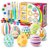 SpringFlower Easter white eggs painting kit for colorful DIY decorations