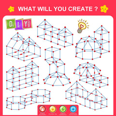 SpringFlower 140-piece set ready for imaginative indoor and outdoor play.