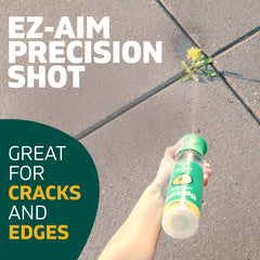Spruce EZ-AIM spot-treats weeds in cracks for targeted results.
