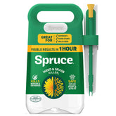 Spruce Weed Killer Spray bottle ready for spot-treatment on driveways