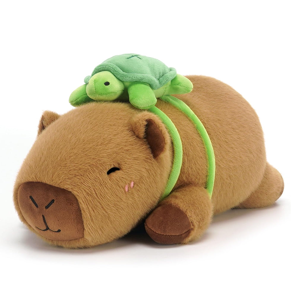 SQEQE weighted capybara plush 9.8-inch model offers cozy comfort