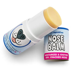 Squishface Nose Balm tube closed, ready for on-the-go nose care.