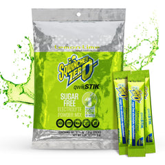 Sqwincher Quik Stik Zero lemon-lime packets for on-the-go hydration