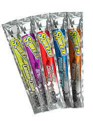 Sqwincher Sqweeze freezer pop on-the-go package boosts hydration during activities.