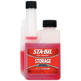 STA-BIL Storage Fuel Stabilizer 8oz bottle for long-term fuel storage.