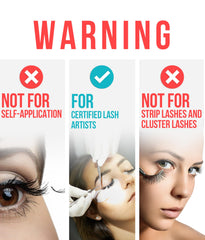 STACY LASH Evolution packaging sealed for freshness and safety