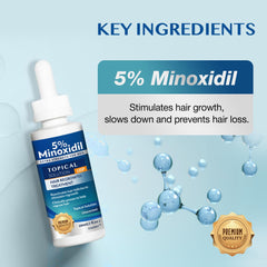 Stafenit serum dropper close-up for precise minoxidil application
