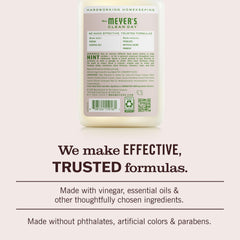 Stainless steel becomes bright and streak-free after cleaning with Mrs. Meyer's Vinegar Gel.