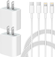 STAKYCET 20W USB-C wall charger delivering fast iPhone charging at home.