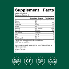 Standard Process Cod Liver Oil softgels—easy daily omega-3 source.