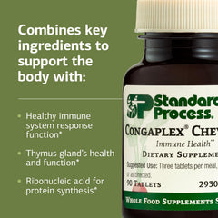 Congaplex chewable ingredients RNA image emphasizes protein synthesis support