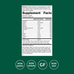 Immuplex bottle front showing labeling for easy daily use.