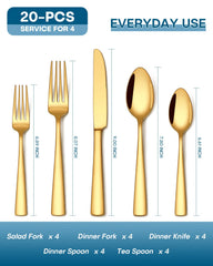 Stapava dinner knives with sturdy build for daily meals