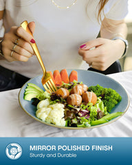 Stapava mirror-finish spoons with comfortable grip
