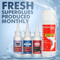 STARBOND CA glue medium bottle balanced flow and strength for joints