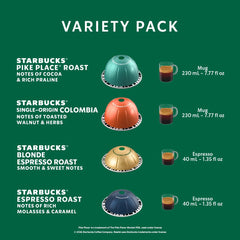 Starbucks Blonde Espresso Roast Vertuo pod for a smooth, bright cup at home.