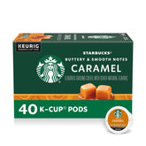Starbucks caramel-flavored K-Cup pod for easy home brewing
