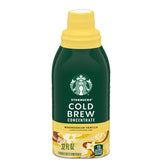 Starbucks Madagascar Vanilla concentrate bottle for easy at-home iced coffee