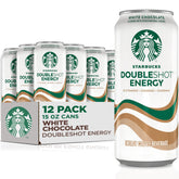 Starbucks Doubleshot Energy Drink can with white chocolate flavor for a morning boost