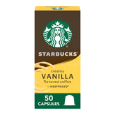 Starbucks vanilla-coffee-pods for Original Line deliver smooth espresso with vanilla notes.