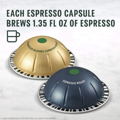 Starbucks by Nespresso Vertuo Pod and Cup Display for quick espresso