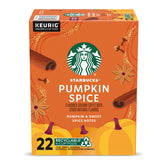 Starbucks Pumpkin Spice K-Cup pod for Keurig machines, convenient autumn mornings.