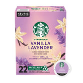 Starbucks Vanilla Lavender K-Cup pods ready for convenient home brewing