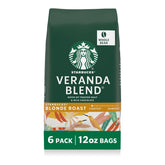 Starbucks Veranda Blend whole bean bags ready for at-home brewing