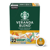 Starbucks Veranda Blonde Roast K-Cup Pod box for easy home brewing