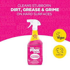 Stardrops Pink Stuff cap close-up showing easy spray control.