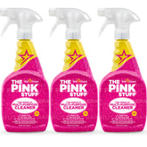 Stardrops Pink Stuff bottle front view shows versatile cleaning capability.